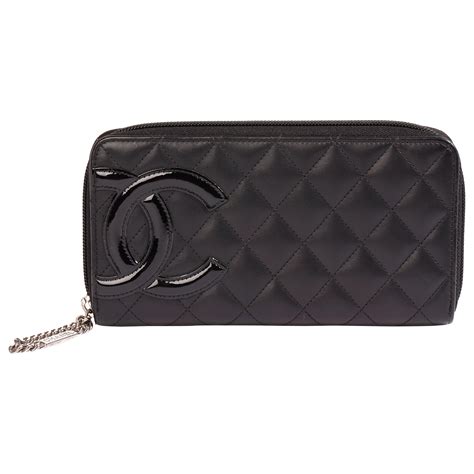 CHANEL Cambon Black In Women's Wallets for sale 